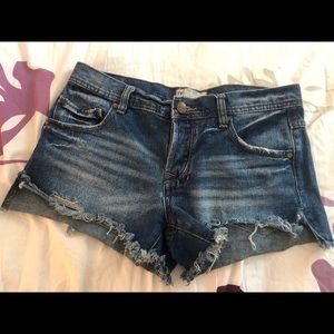 Free People Jean Shorts!!